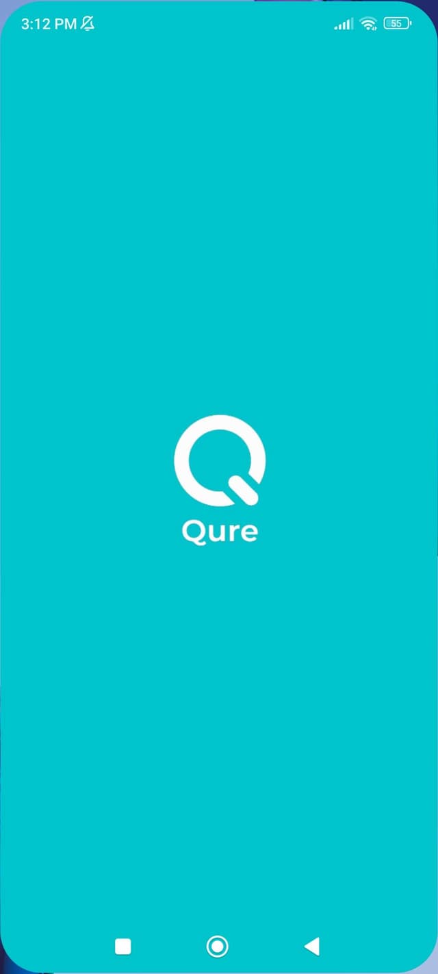 Qure App Screen 1